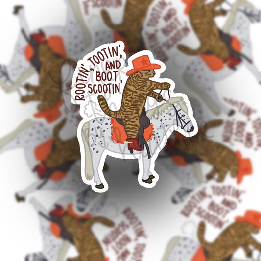 rootin', tootin', & boot scootin'