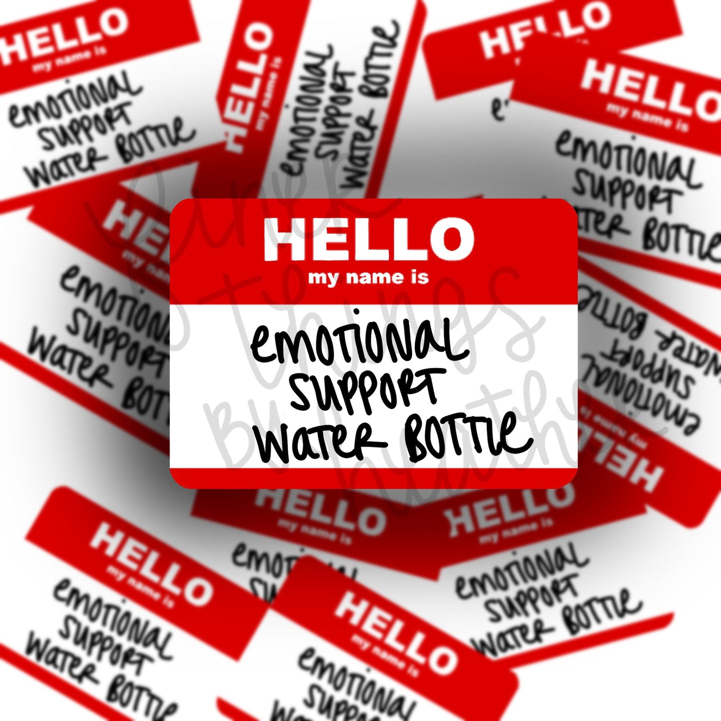 emotional support water bottle